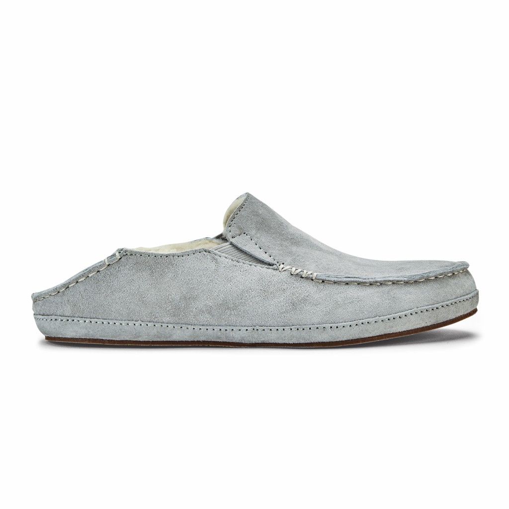 Olukai Women's Nohea Slipper - Pale Grey US745-682